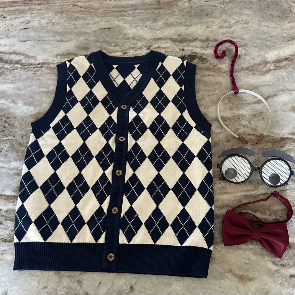 Disney Inside out fear costume size small/ medium